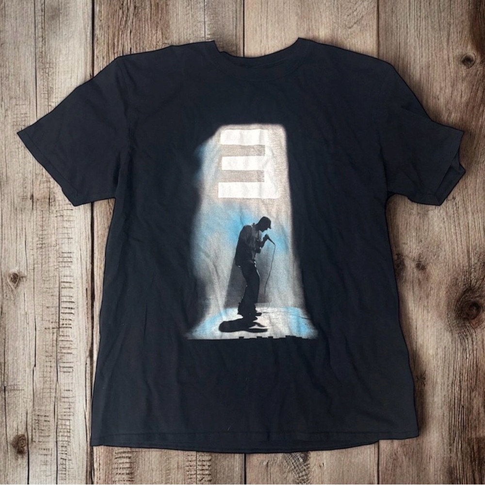 Black EMINEM Graphic T-Shirt